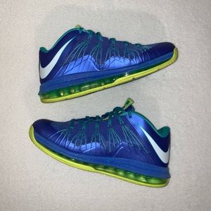 Men’s Nike Air Max LeBron X Low “Sprite” Size 9.5